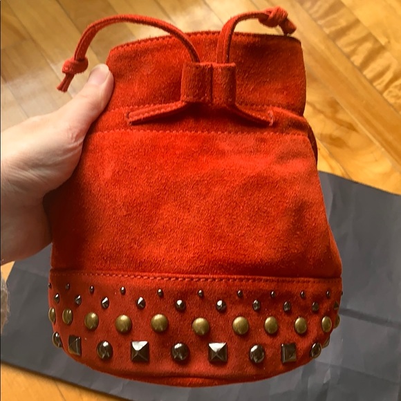 NWOT Tommy Leather Bag - Picture 4 of 7